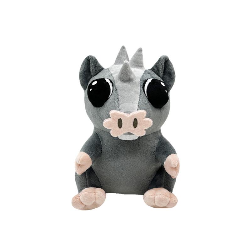 Doors The Roblox Content Gray Mouse Pig Plush Toy Animal Gift Room Decoration