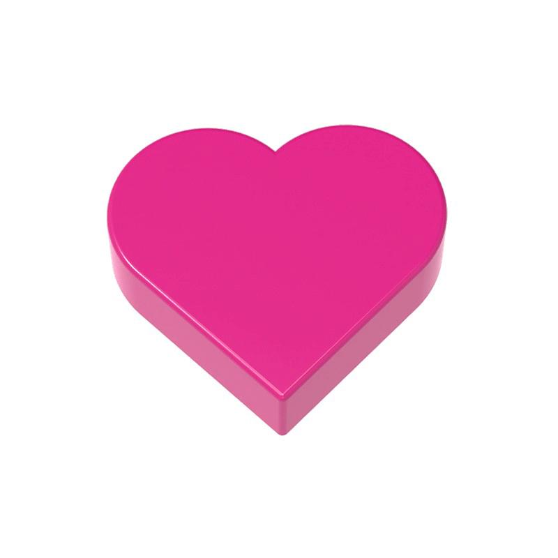 

100g/651PCS 39739 Round 1x1 Heart Assembling Modules Moc Love Plate Works with with Bricks DIY Kids Toy Sets Present 100g--651PCS