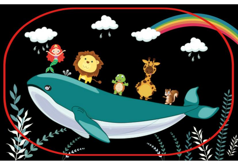 Car Side Window Cartoon Sun Shade - Heat Insulation & Light Blocking PVC Film