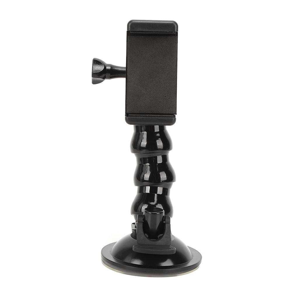 

Кронштейн для камеры движения ABS Black Motion с гибкой присоской в виде змеи, фиксированное крепление с зажимом для мобильного телефона