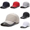 Solid Baseball Color Cap Sun Protection Peaked Cap Outdoors Gift Stylish Sunhat