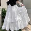 Pleated Cake Skirt Women's Summer 2026 New Elastic High Waist Thin Drape a Word Big Pendulum Umbrella Skirt Long Dress