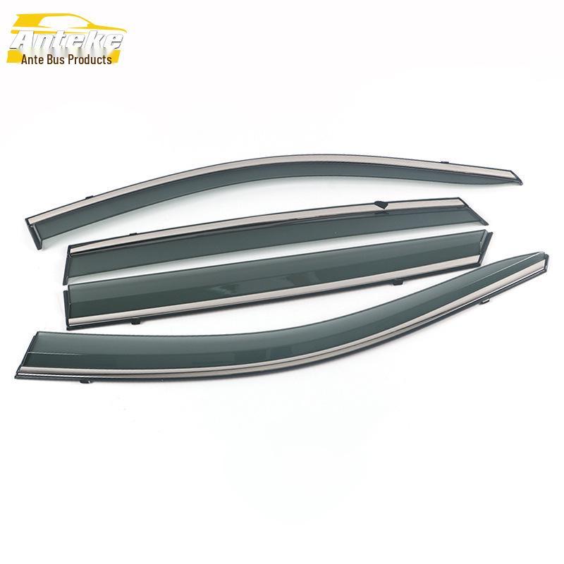 Oshan X5 21 Rain Deflector: 3D Stainless Steel Trim & Shield Sticker Accessory