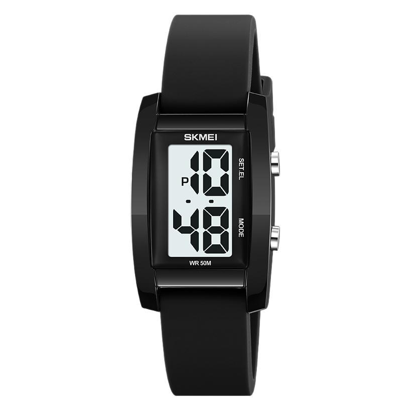 Moment Beauty Fashion Electronic Watch Square Sports Watch Student Leisure Simple Waterproof Luminous Watch