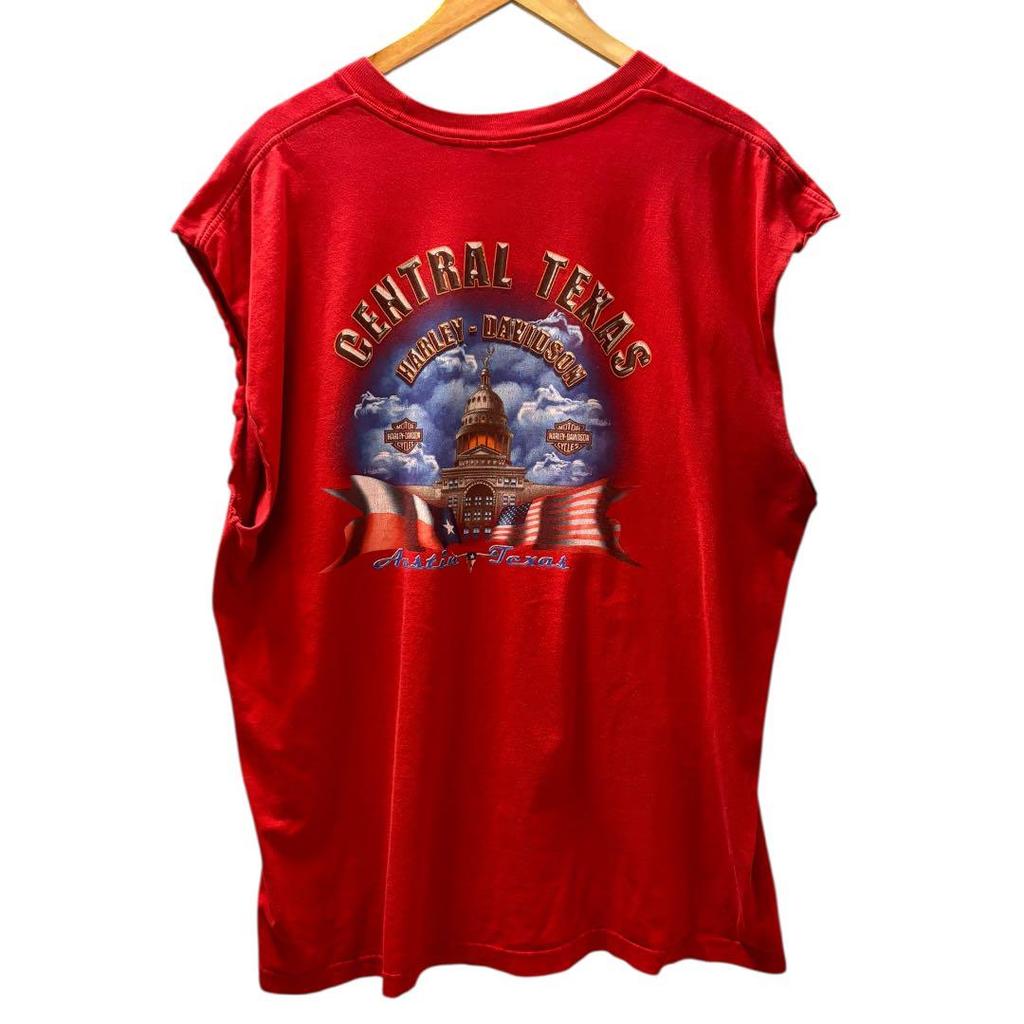 [USED] Y2k Harley-Davidson Tank Top with Dragon Design