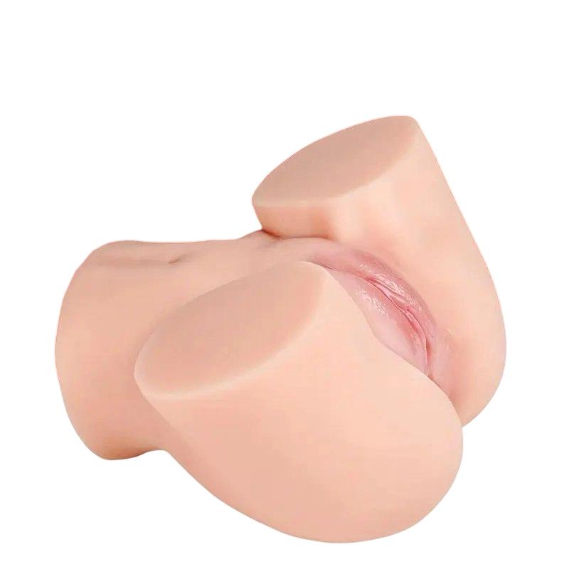 TPE Sex Toy Soft Material 3-piece set Realistic Vaginal Anal 2.5KG Butt Toy with Electric Clamping Function Sex Toy