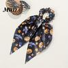 Large Intestine Ring Hair Tie Halloween Ties for Women Girls, Spooky Spider Web Skeleton Bat Skin-friendly Elastics Pumpkin Scrunchies, Pleated Ties,