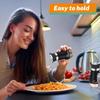 Juego de 2 Saleros y Pimenteros Botellas de Especias de Vidrio con Tapa de Acero Inoxidable Recargables Contenedores de Condimentos para Cocina Comedor Barbacoa