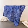 Silk Square Scarf Women Luxury Floral Print Soft Satin Kerchief Hairband Neckerchief Head Hijab Lady Headband Foulard Bag Ribbon
