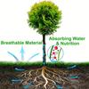 Non-Woven Reusable Tree Weed Control Barrier Protector Mat Eco-Friendly Root Protector Felt Cushion Gardening Fabric