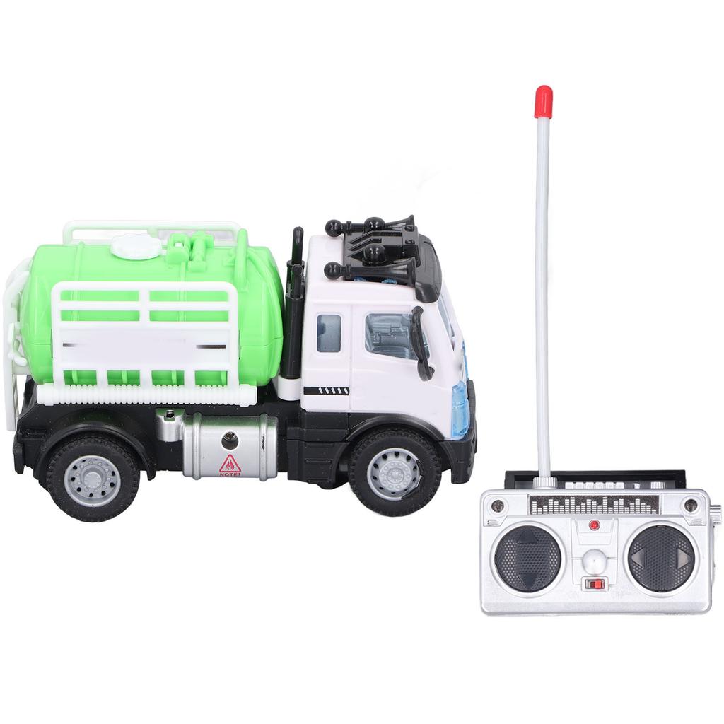 RC Watering Truck USB Charging Wireless Remote Control Sprinkler Truck Toy for Boys and Girls
