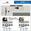 HEIGHTEN Reel Handle with 27mm TPE Compatible with Abu Garcia Baitcasting TPE Arch Series White 105/115/120mm Knob, Shimano, Daiwa, Reels, (Black & -