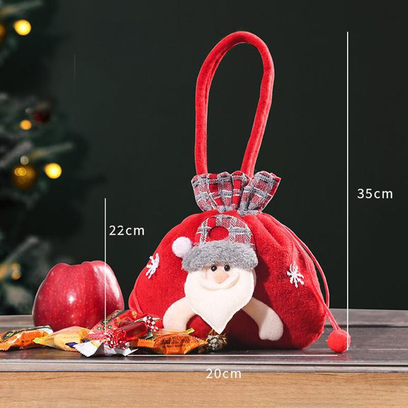 Christmas Apple Bags Children'S Gift Bags Christmas Eve Candy Bags Gift Packaging Bags