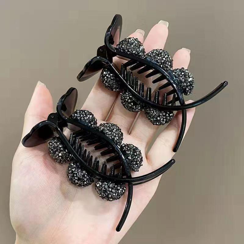 High-End Large Metal Claw Hair Clip for Women - Elegant Updo Accessory