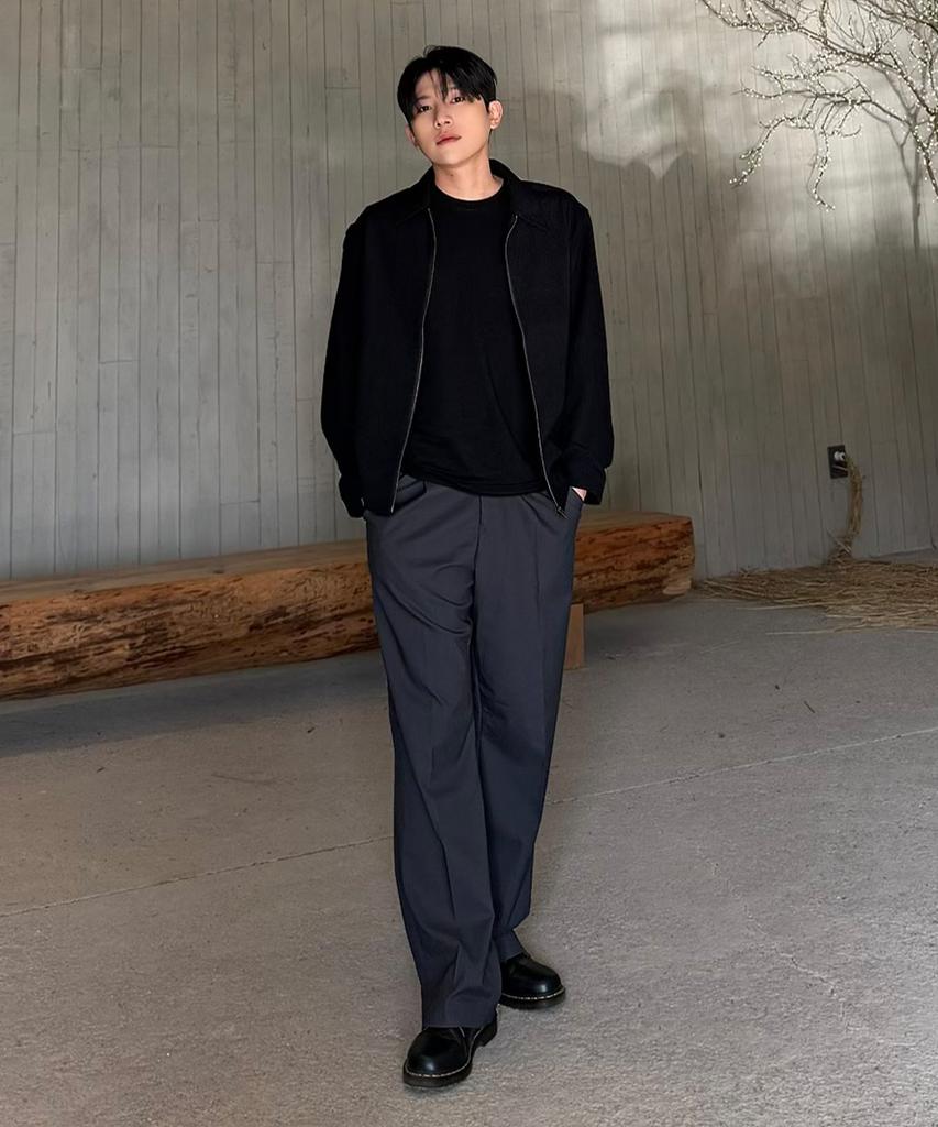 Mindbridge Texture Modified Regular Fit Blouson
