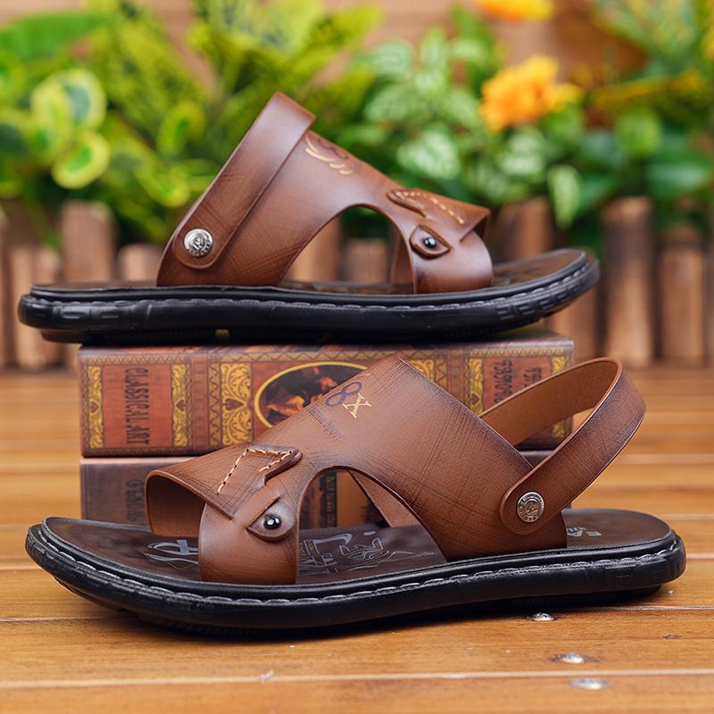 Designer Outdoor Men's Mountaineering Shoes Summer Classic Slippers Versatile Men's Casual Shoes High Quality Handmade Soles