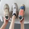 2025 summer new thick-soled Forrest Gump shoes female student Korean version versatile casual shoes round head running shoes female LY-982