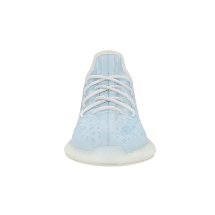 adidas Mens Yeezy Boost 350 V2 Mono Ice Unisex Sneakers Blue GW2869
