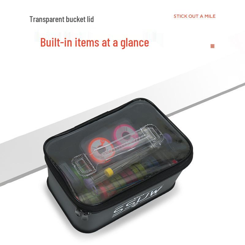 Aufbewahrungsbox für Angelzubehör: Verdickter Köder- und Zubehör-Organizer