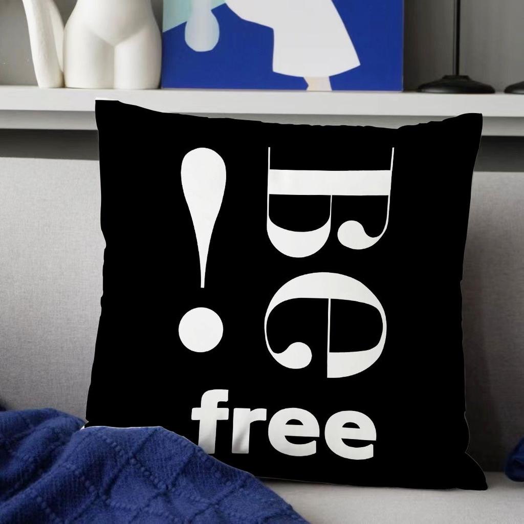Ins Nordic Geometry Black and White Pillowcase Light Luxury Home Sofa Cushion Cover Living Room Bedroom Pillow Cover