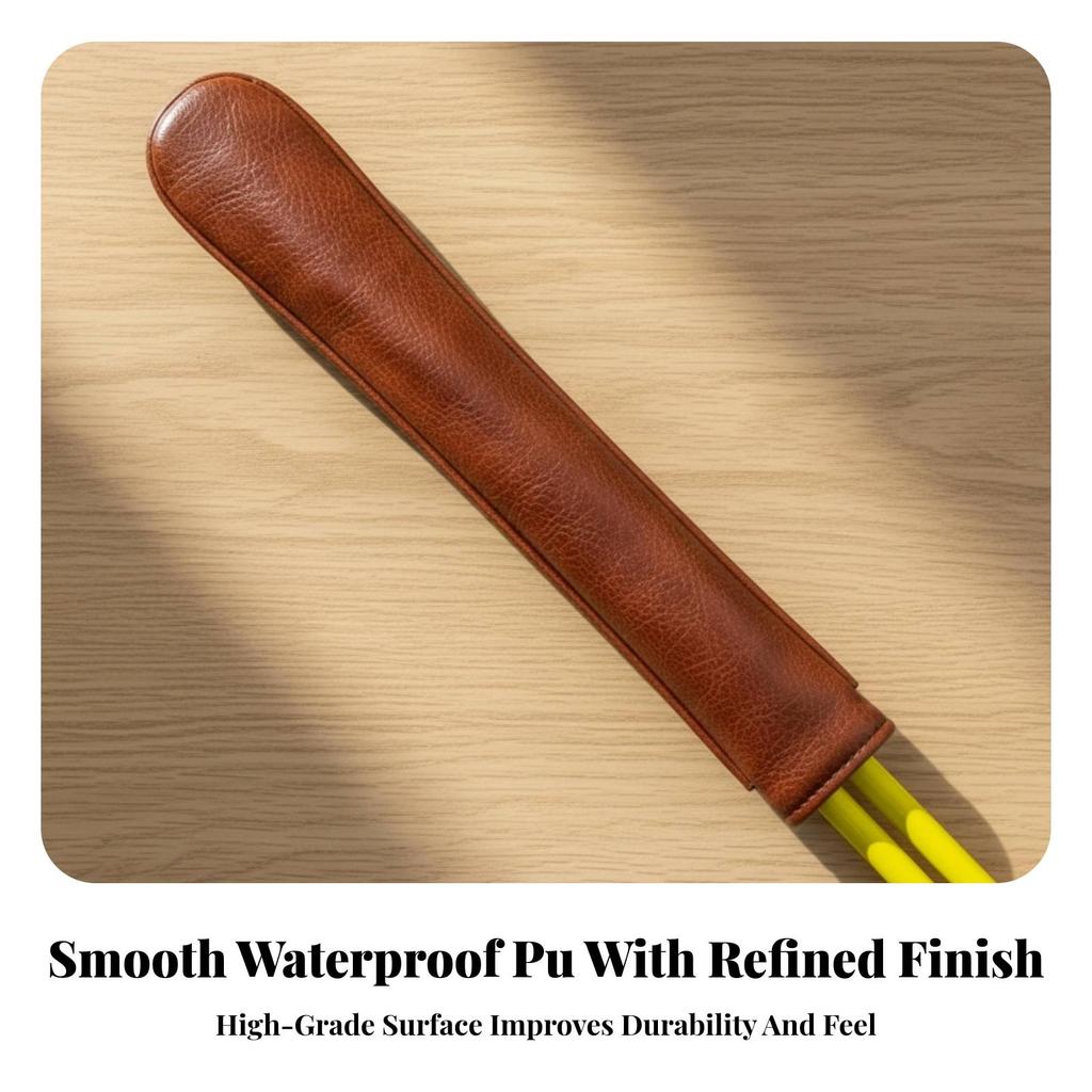 Alignment Stick Protector Wipe-Clean Direction Rod Cover Slim for Golfers