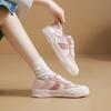 Augusteng Thick-soled Little White Shoes Women's 2025 New Summer Thin Two-wear Foot-stepping Shoes Soft-soled Sports and Leisure Shoes