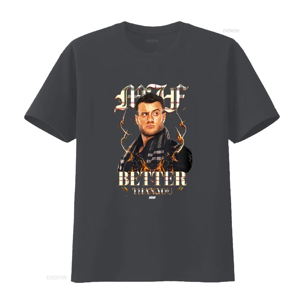 Mjf Simply Better Than You Aew Print T Shirt For Unisex Stylish And Bold Design Vintage Soft Designer Clothes