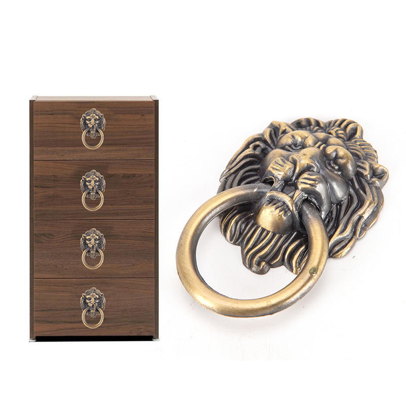 Zinc Alloy Drawer Door for Dresser DrawerAntique Bronze Furniture Handle