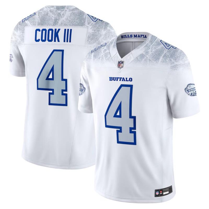 Buffalo Bills Dion Dawkins Jersey White 17 4 87 NFL Football Fan Apparel Mens Stitched