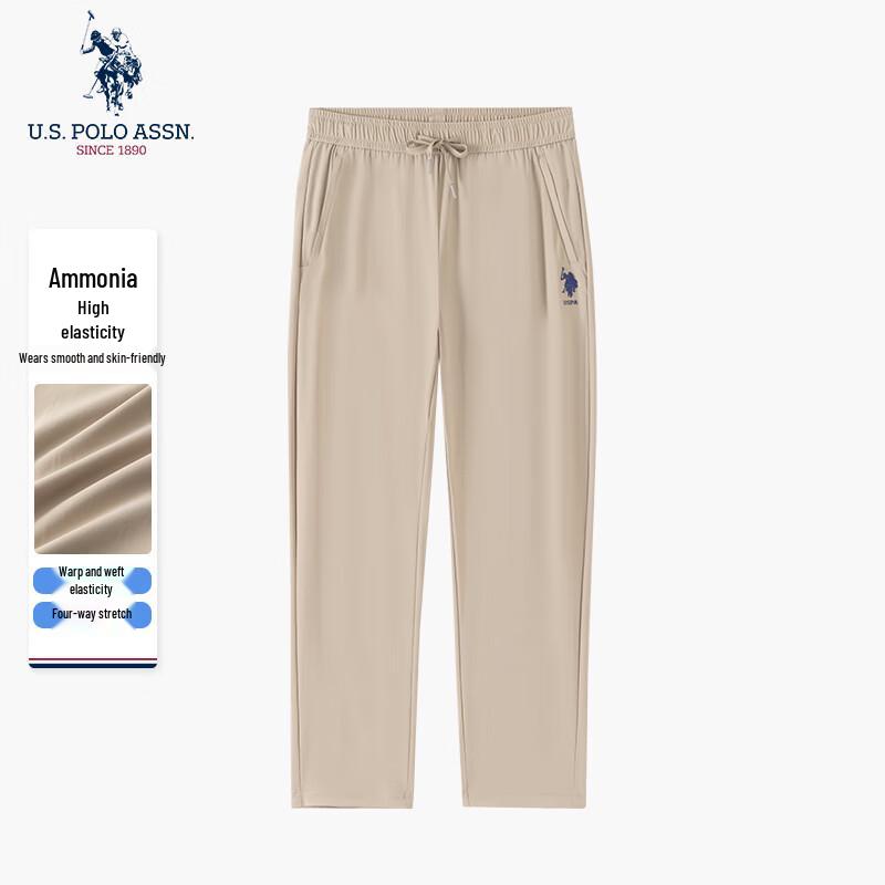 U.S. POLO ASSN. Men s Ice Silk Casual Straight-Leg Pants L