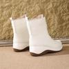 Warm Short Boots Ladies Boots WinterNew -Selling Fleece-Lined Thickened Wedge Short Boots