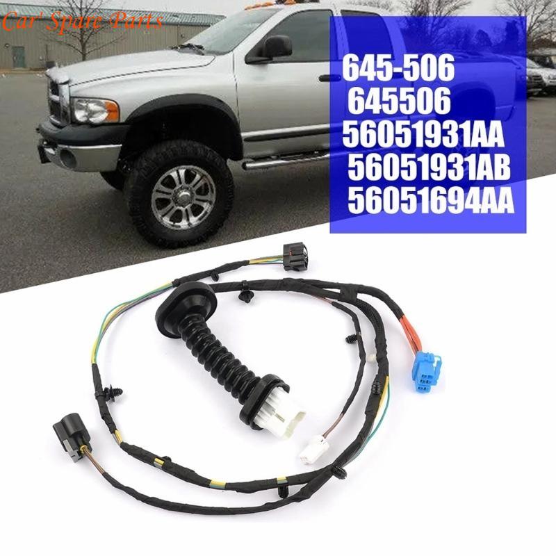 

Y4UA Rear Door Wiring Harness for 1500 2500 3500 4500 645-506 645506 56051931AA Truck China Mainland