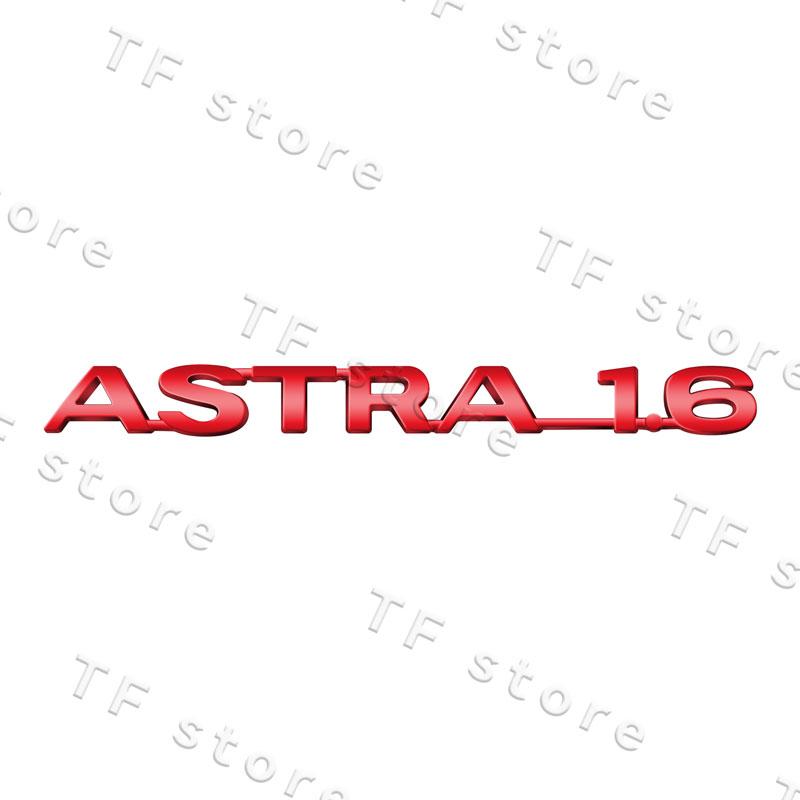 3D Chrome Metal Car Rear Trunk Fender Side Emblem Sticker For Opel ASTRA 1.6 Zafira Logo H G Corsa Astra Antara Accessories