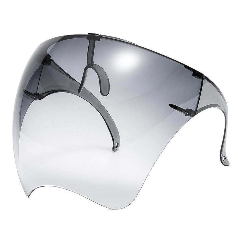 Full Face Mask Anti-Fog Anti-Splash Safety Goggle Cycling Sunglasses Transparent Protective Faceshield Face Cover Sun Glasses