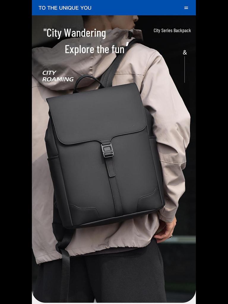 Lässiger Business-Rucksack für Herren mit großem Fassungsvermögen – Multifunktionale Umhängetasche