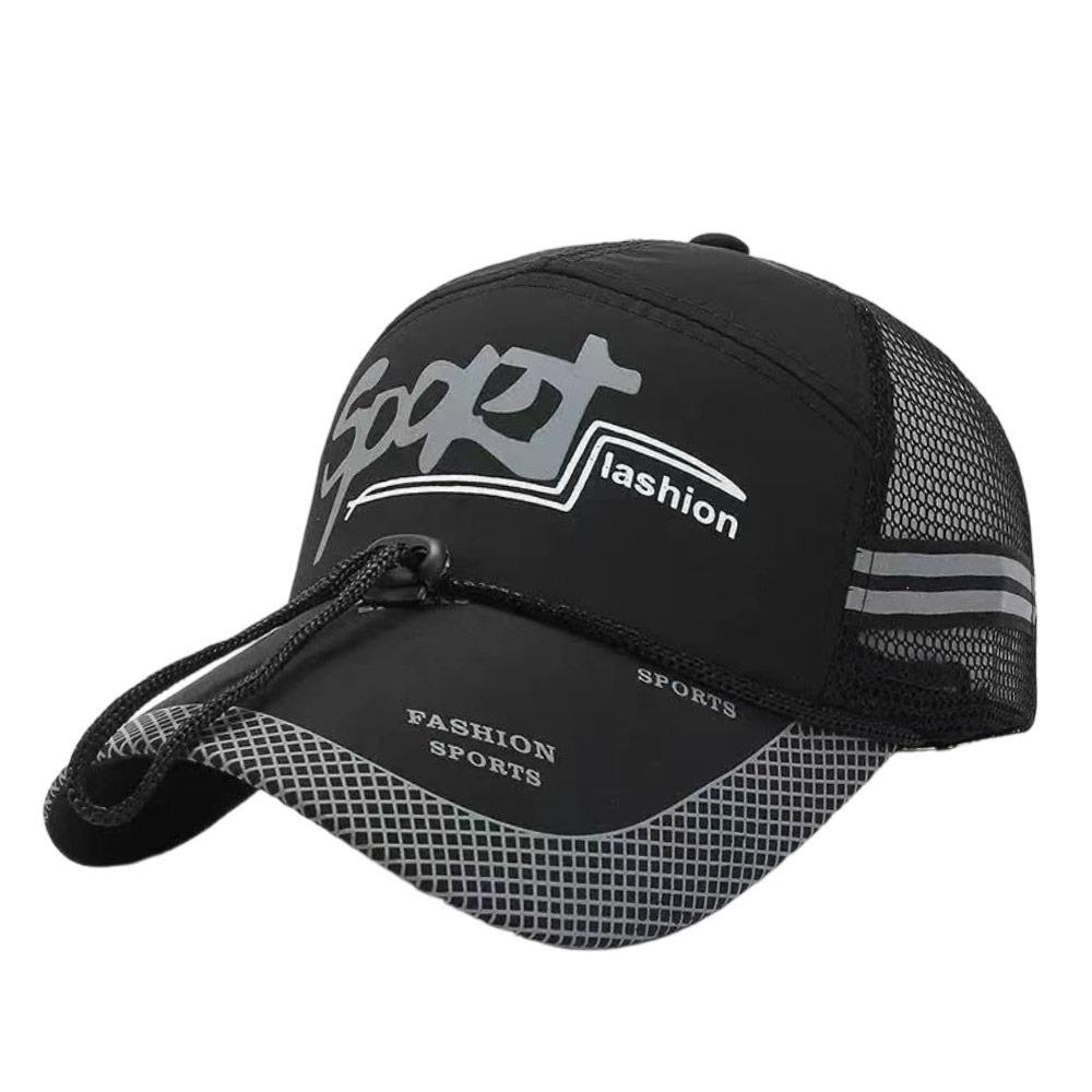 Mesh Sun Hat Breathable Snapback Hat Casual Baseball Cap for Men Women