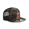 New Era MLB Mesh Cap Snapback 9FIFTY Camouflage Anaheim Angels Einheitsgröße