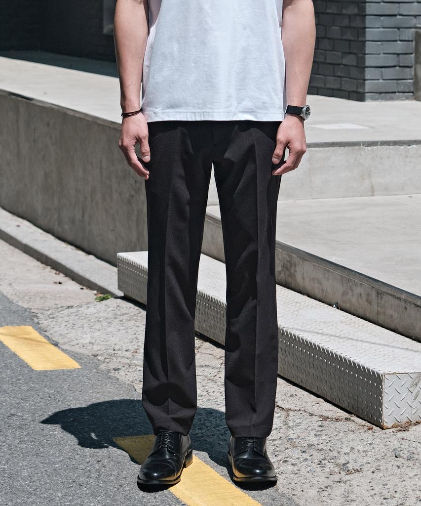 STCO Motion-Free Stretch Summer Formal Pants_Black (Classic Fit)_Sslxb51Csb