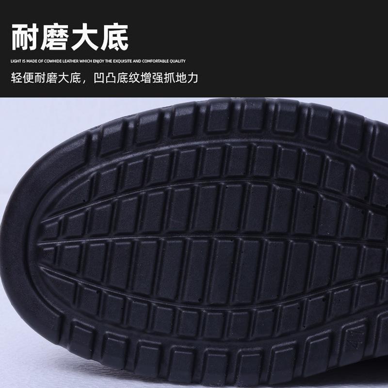 Winter new shoes men's boots warm and non-slip wool snow boots piled and thickened cotton shoes