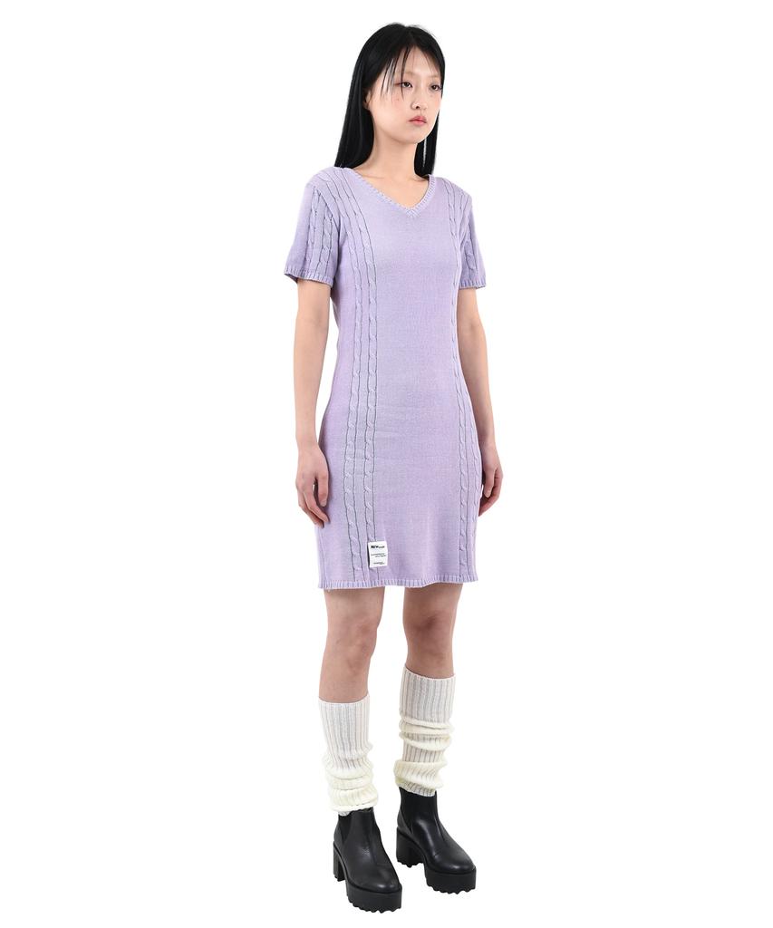 KATHARSIS Mini Cable Knit Dress Pp_One Size