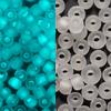 600pcs 3mm Luminous Glass Seed Beads Glow In The Dark Loose Spacer Beads for DIY Jewellery Marking Necklace Bracelet Accessories