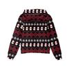 Children's Fashion Christmas Printed Long Sleeved Hooded Sweatshirt, Girls' Hoodie Jacket