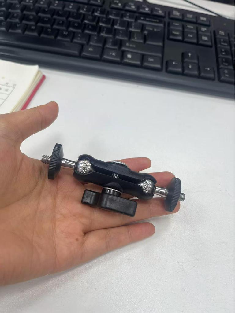 Universal Magic Arm Set with Double Ball Head and Pea Clip Monitor Bracket