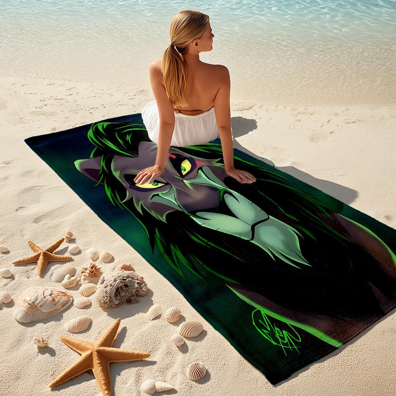Purple Tentacle Monster Towel Large Quick-Drying Microfiber soft S-Square Pants-s Beach Towel for Travel Fitness Bathing Camping. 0730s160
