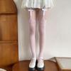 Sweet Elegant Women Thigh High Stockings Fashion Thin Hollows Long Tights Women Half Leg Tube Stockings Girl Garter Socks