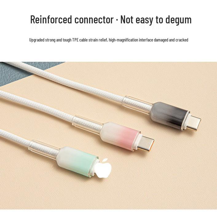 60W Fast Charging Type-C to USB Cable for Huawei & Xiaomi Phones/Tablets