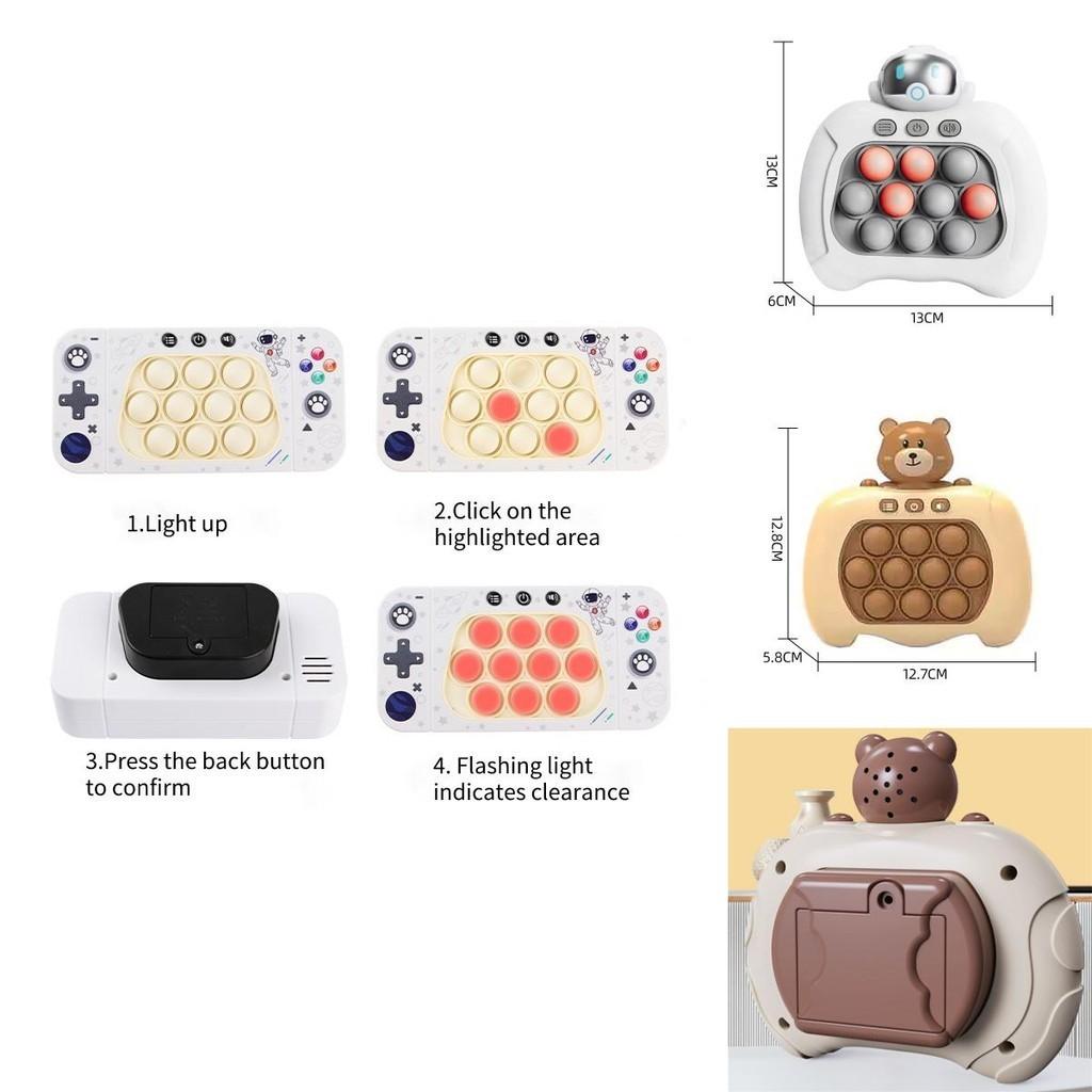 Speedy Mole Whacking Game Console For Kids Fun And Educational Toy For Puzzle Lovers