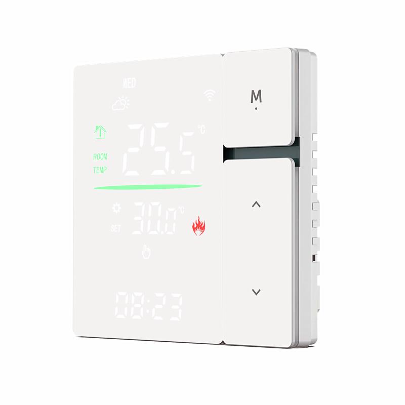 WiFi Smart Thermostat for Electric Underfloor Heating Water Gas Boiler Room Thermostat Digital Temperature Controller Compatible with Tuya