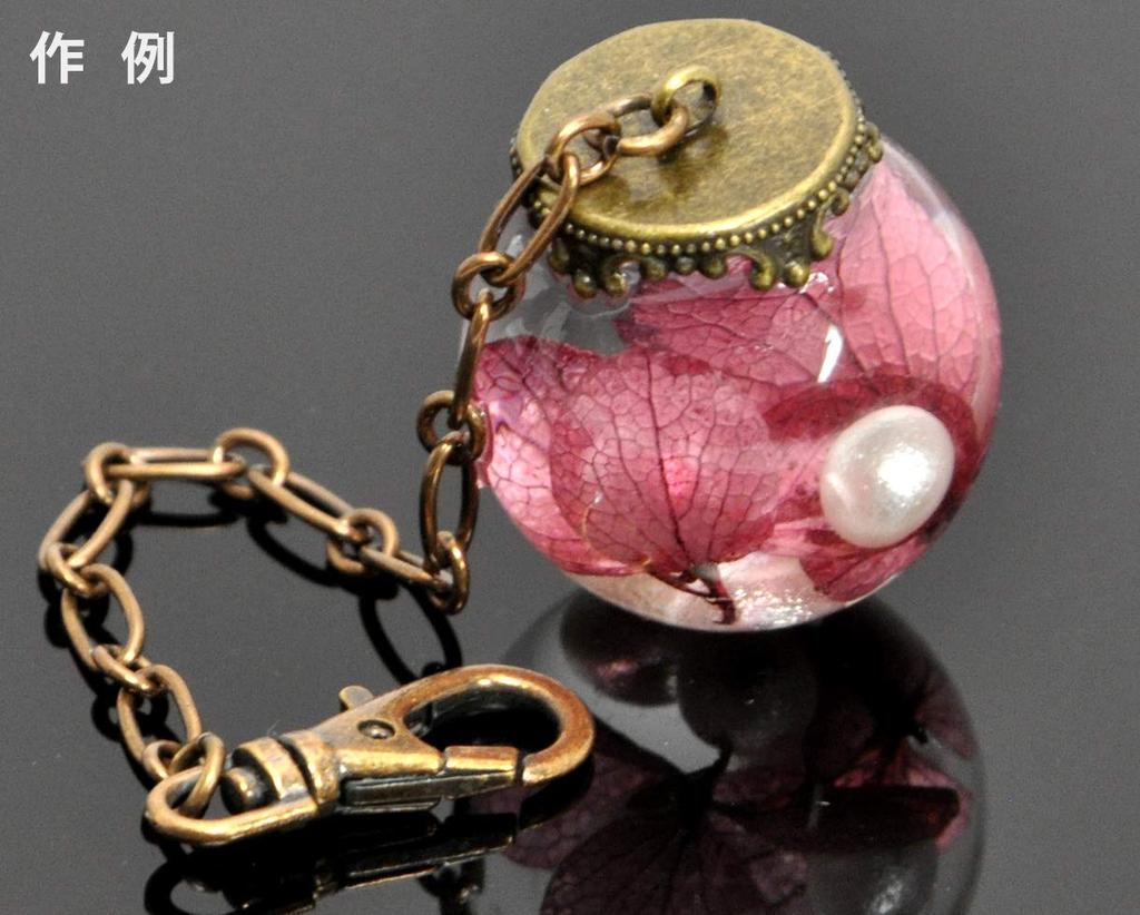 [starPG] 25mm Antique Glass Domes with Caps, Handmade Accessory Parts, Set of 10 (Bronze)