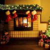 Christmas LED Rattan Garland Decorative Green Christmas Garland Artificial Xmas Tree Rattan Banner Decoration Wreath Ornaments